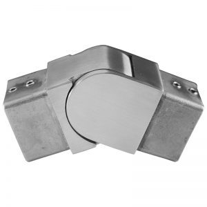 STAINLESS STEEL SWIVEL VERTICAL ELBOW FOR SQUARE TOP CHANNEL