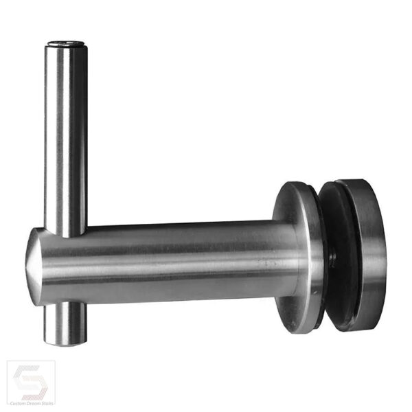 SSBR-GF0010016S STAINLESS STEEL ADJUSTABLE FIXED OFF-THE-GLASS BRACKET WITH 50mm BACK (SS316)