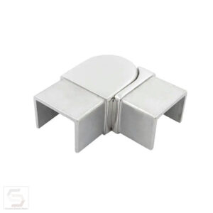 SSCH-UTCH103 STAINLESS STEEL SQUARE CHANNEL SWIVEL HORIZONTAL ELBOW