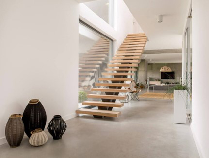 mono stringer stair design