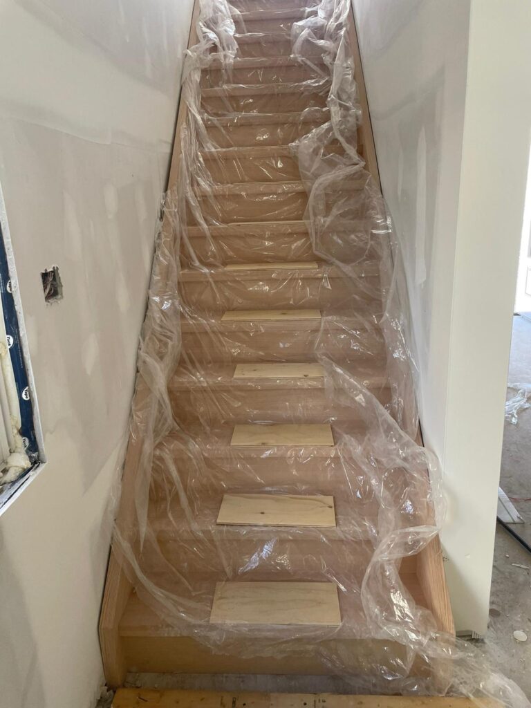 install stairs in house